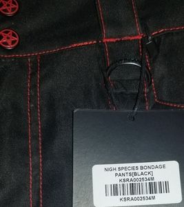 Killstar Nigh Species Bondage pants
